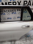 MERCEDES C-CLASS W205 EST PASSENGER REAR DOOR NSR WHITE 2014-21 COMPLETE FMD545