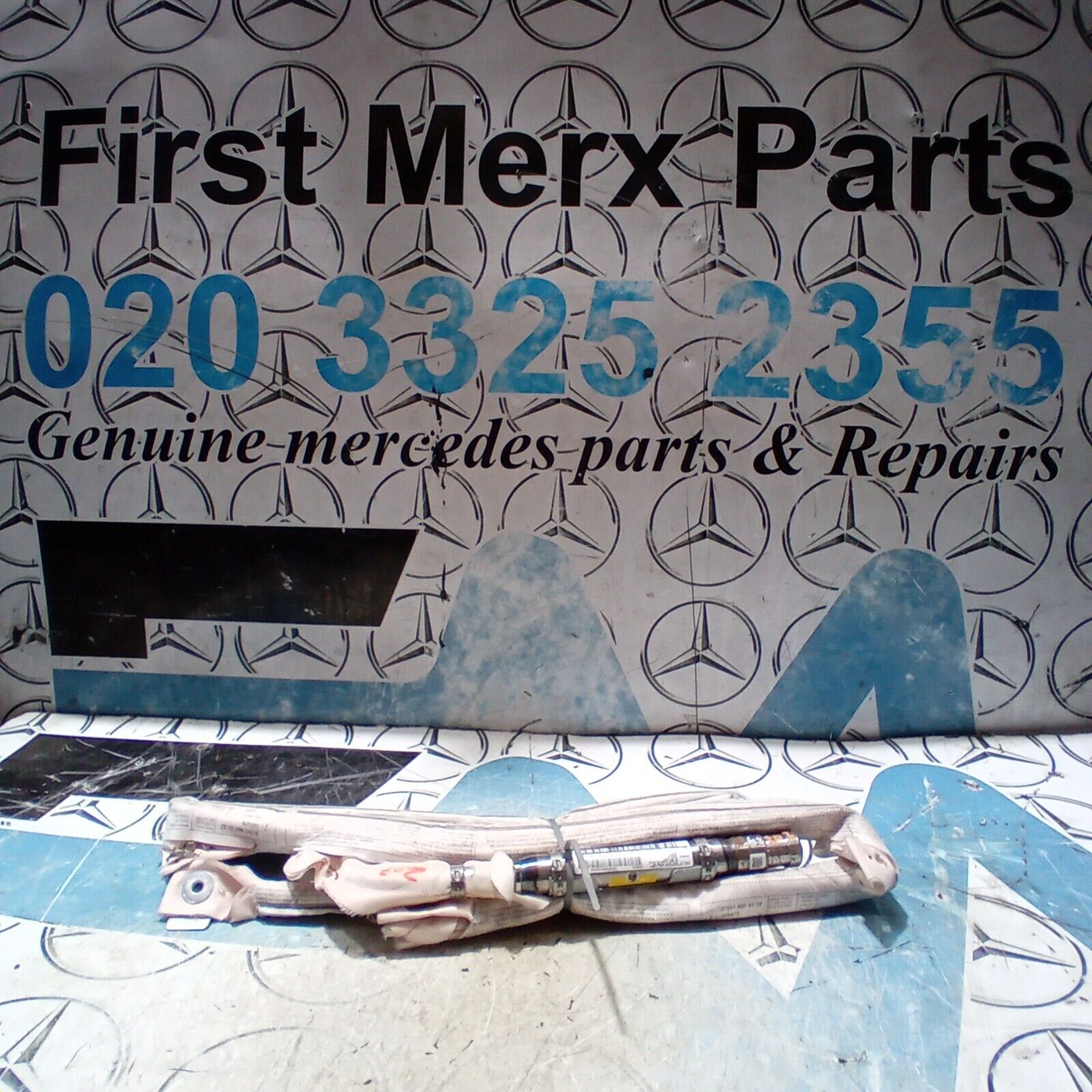 MERCEDES BENZ W207 COUPE LEFT SIDE CURTAIN ROOF BAG A2078600102 2013-2016