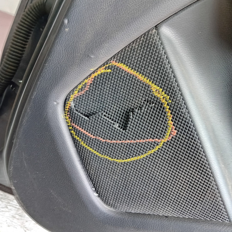MEECEDES A-CLASS W176 SLN DRIVER REAR DOOR OSR 2012-18 GREY COMPLETE FMD288