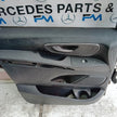 MERCEDES VITO W447 PASSENGER FRONT DOOR NSF BLACK 2014 ON COMPLETE FMD386