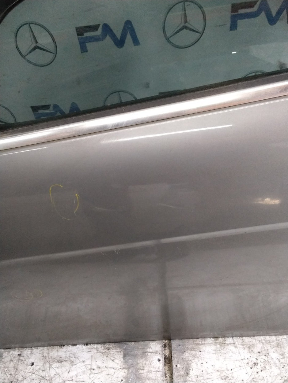 MERCEDES BENZ C-CLS W204 SLN PASSENGER FRONT DOOR NSF SILVER 2008-14  FMD595