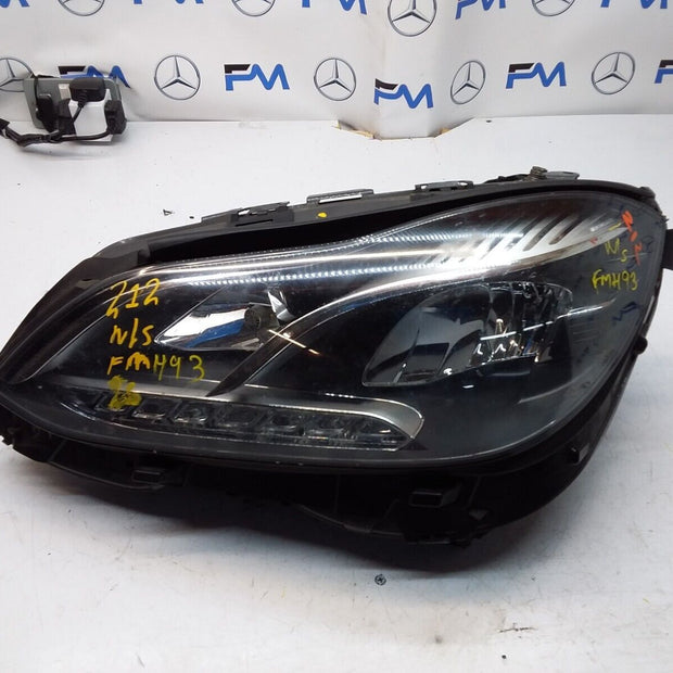 2009 Onwards MERCEDES E CLASS W212 HEADLIGHT LED PASSENGER NS A2128209961 FMH93