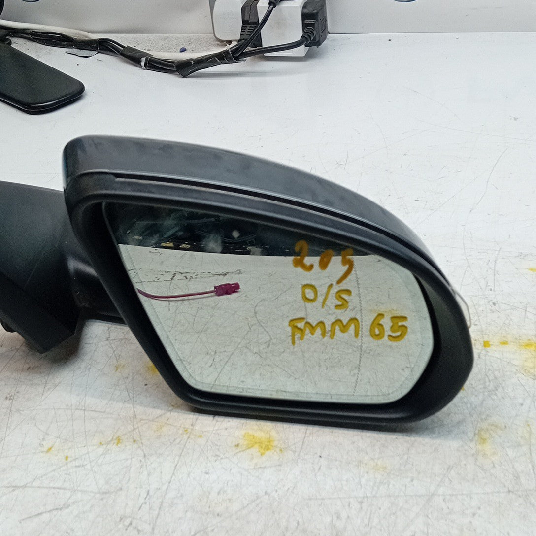 MERCEDES C-CLASS W205 DRIVER  WING MIRROR OSF GREY 2014 PL A2058104402 FMM65