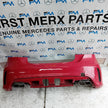 MERCEDES BENZ A-CLASS W176 REAR BUMPER 2012-18 A1768852625 RED FMX30