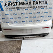 MERCEDES BENZ C-CLASS C205 COUPE REAR BUMPER 2016 ON WHITE COMPLETE FMX34