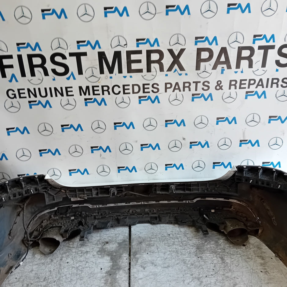 MERCEDES E-CLASS W212 ESTATE REAR BUMPER WHITE 2016 ON A2128853238 FMX88