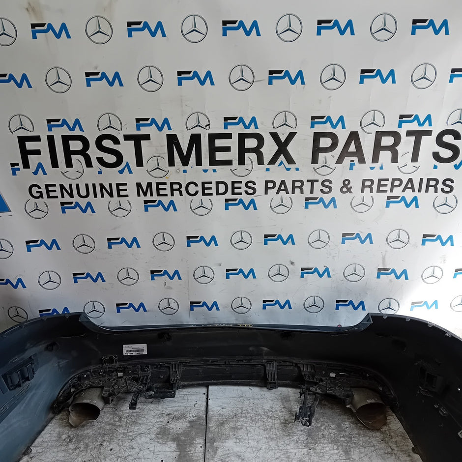 MERCEDES BENZ E-CLASS W212 REAR BUMPER BLACK 2014 A2128855125 FMX129