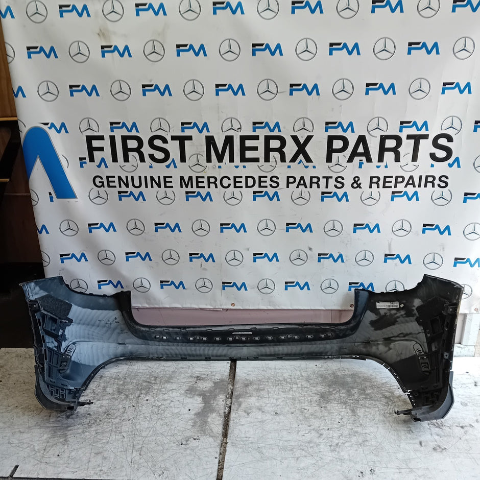 MERCEDES BENZ GLA X156 AMG REAR BUMPER BLACK 2014-19 A1568852425 FMX116