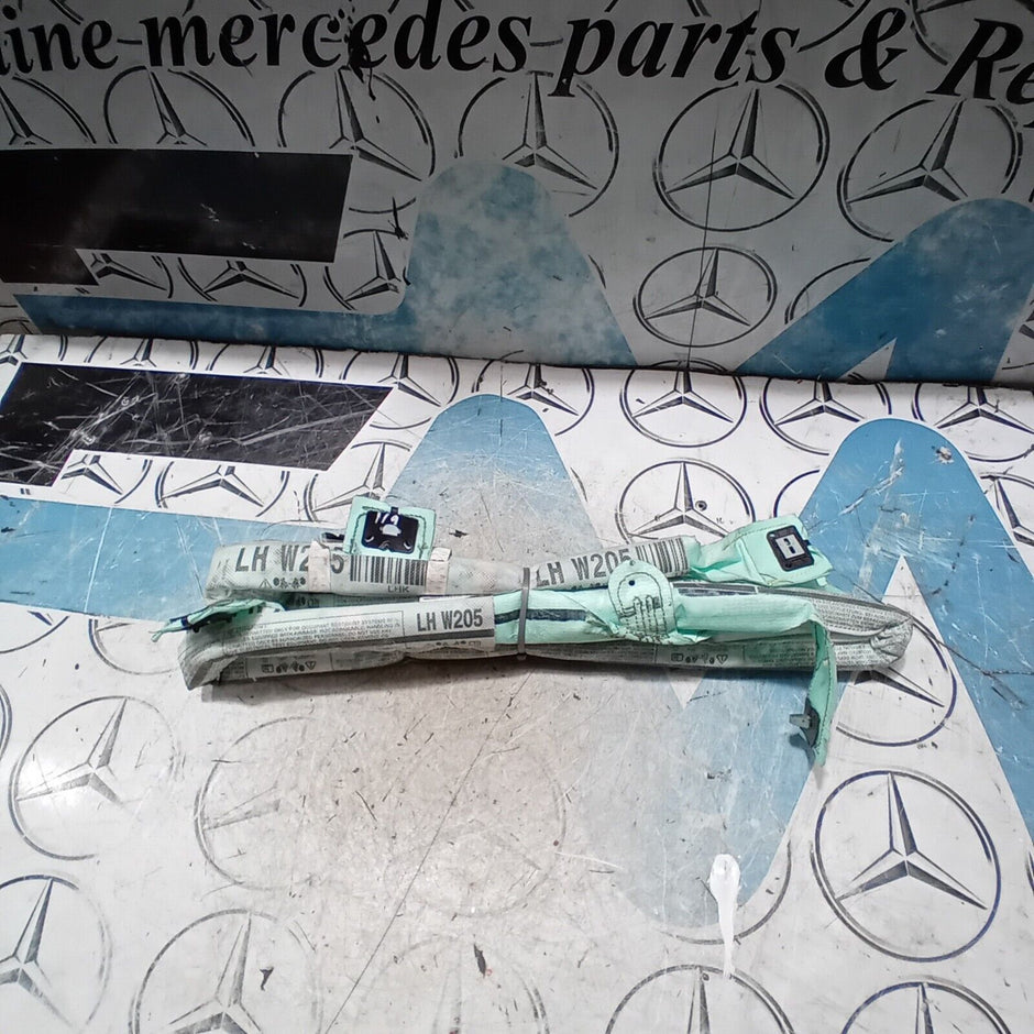 2017 MERCEDES C CLASS W205 SALOON LEFT NEARSIDE ROOF CURTAIN A2058600402 FM119