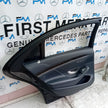 MERCEDES S-CLASS W222 SLN PASSENGER REAR DOOR NSR BLACK 2014 ON COMPLETE FMD295