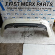 MERCEDES BENZ C-CLASS W205 SLN REAR BUMPER 2015 WHITE A2058850138 FMX54