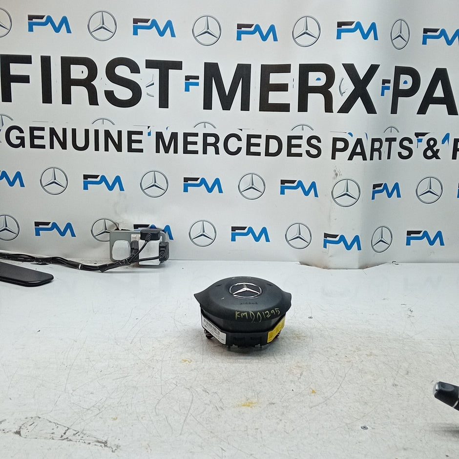 MERCEDES  E-CLASS W213 STEERING WHEEL AIRBAG DRIVER OS RIGHT Q02 FM001295