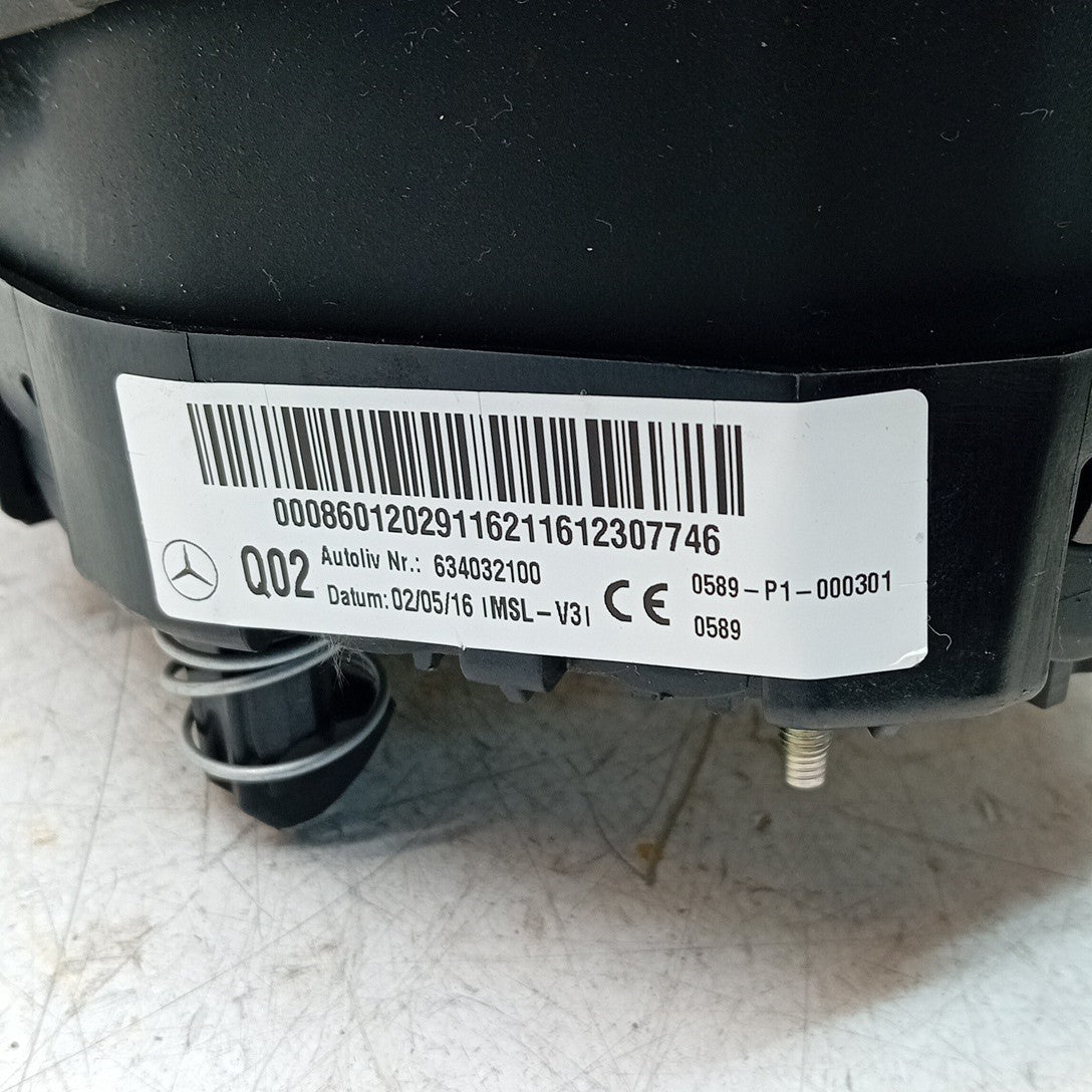 MERCEDES  E-CLASS W213 STEERING WHEEL AIRBAG DRIVER OS RIGHT Q02 FM001221