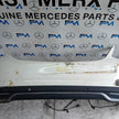 MERCEDES BENZ C-CLASS W205 SLN REAR BUMPER 2015 WHITE A2058850138 FMX54