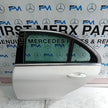 MERCEDES BENZ C-CLASS W205 PASSENGER SIDE REAR DOOR N/S/R WHITE FMD121