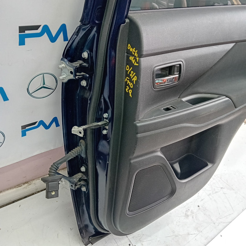 MITSUBISHI OUTLANDER  DRIVER REAR DOOR (OFF SIDE REAR) BLUE FMD24