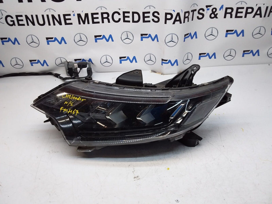 MITSUBISHI OUTLANDER MK3 2018 HEADLIGHT PASSENGER SIDE LEFT L009A Z80S FMH67