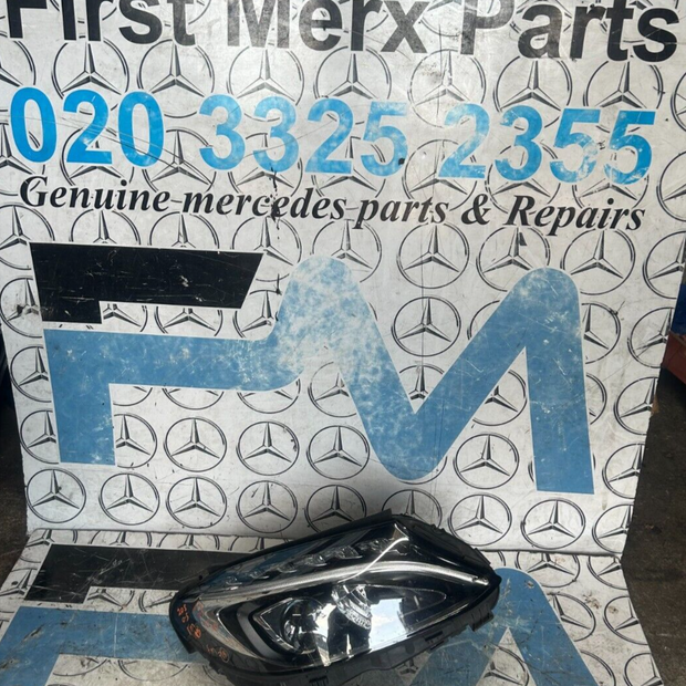 MERCEDES C CLASS RIGHT SIDE LED HEADLIGHT 2014/2018 A2059069504  FMH18 (DAMAGE)