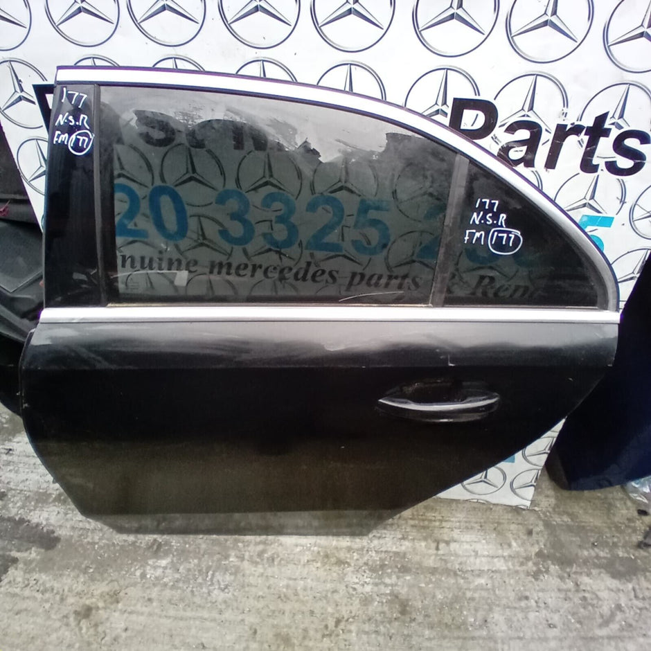 MERCEDES BENZ A-CLASS  W177  PASSENGER SIDE REAR DOOR ( NEAR SIDE REAR )