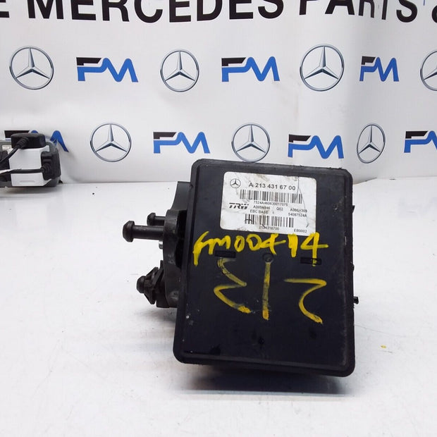 MERCEDES E-CLASS W213 ABS PUMP MODULE CONTROL UNIT A2134316700 FM00414