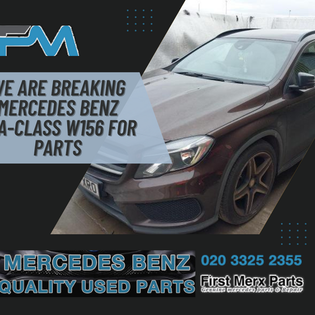 MERCEDES BENZ GLA W156 / AIR BAGS ( STEERING WHEEL, KNEE, ROOF )