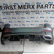 MERCEDES BENZ GLC W253 REAR BUMPER 2015 GREY COMPLETE A2538850200 FMX64