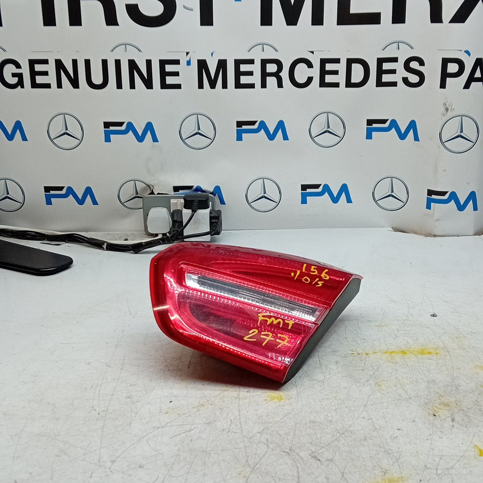 MERCEDES GLA X156 DRIVER RIGHT OS REAR INNER TAIL LIGHT A1569061258 2015 FMT277