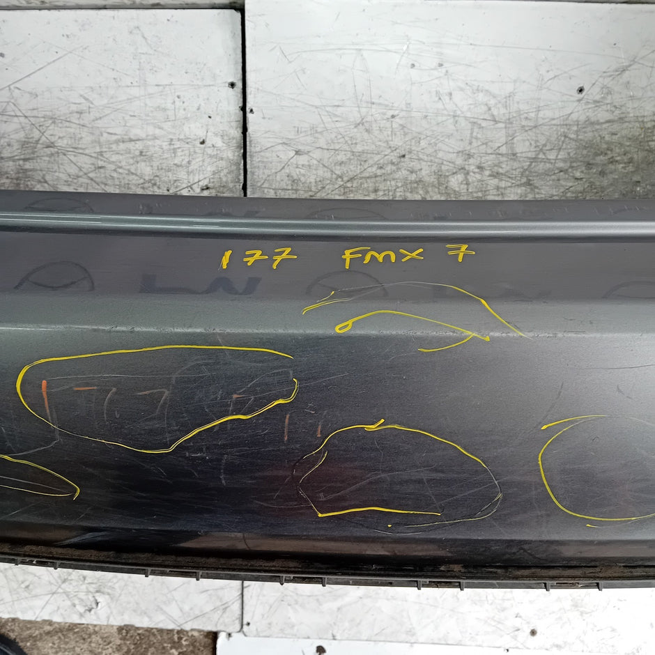 MERCEDES BENZ  A-CLASS W177 REAR BUMPER A1778804801 2018 GREY COMPLETE FMX7