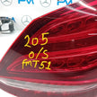 MERCEDES C-CLASS W205 2014 REAR DRIVER O/S TAIL LIGHT FMT51