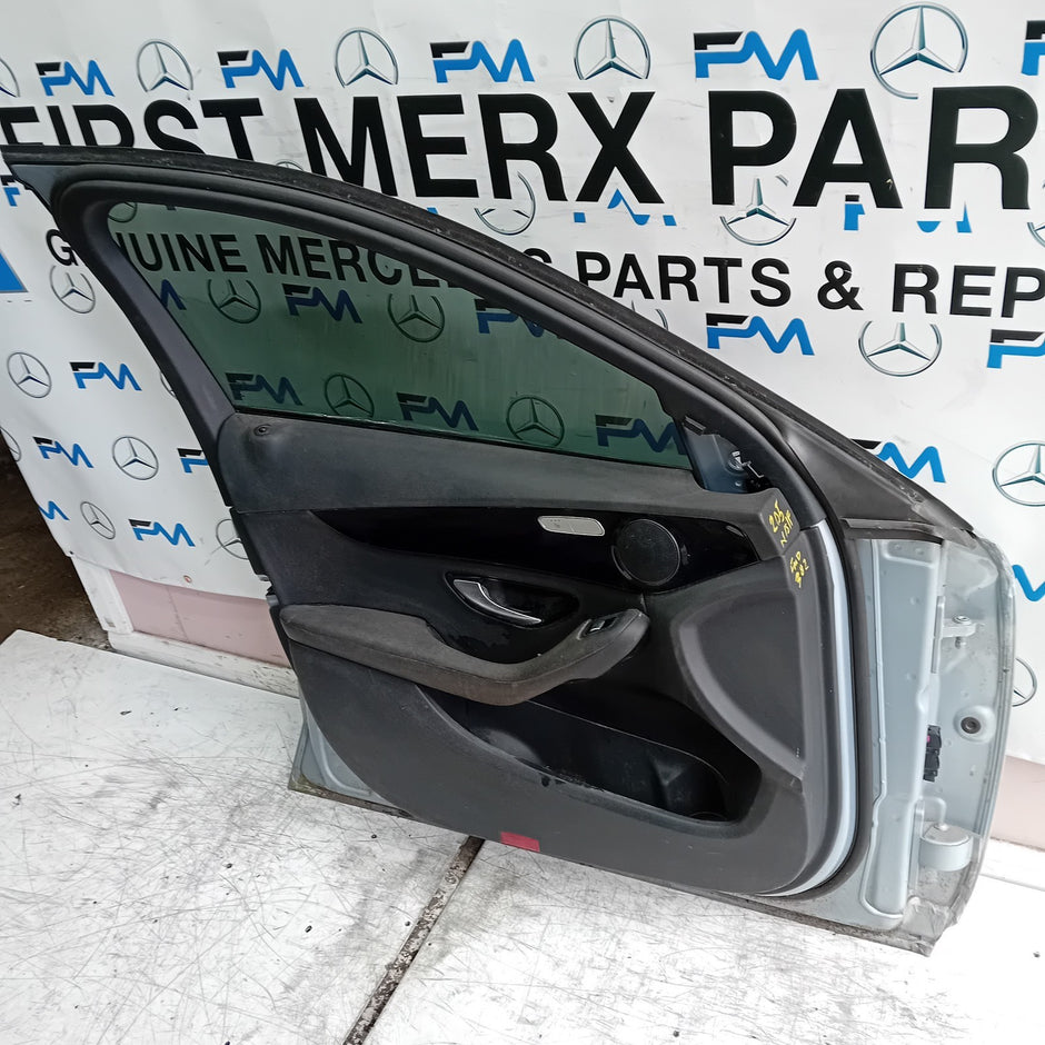 MERCEDES C-CLASS W205 PASSENGER FRONT DOOR NSF 2014 ON COMPLETE FMD382
