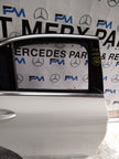 MERCEDES C-CLASS W205 SLN DRIVER REAR DOOR OSR WHITE 2014 ON COMPLETE FMD334