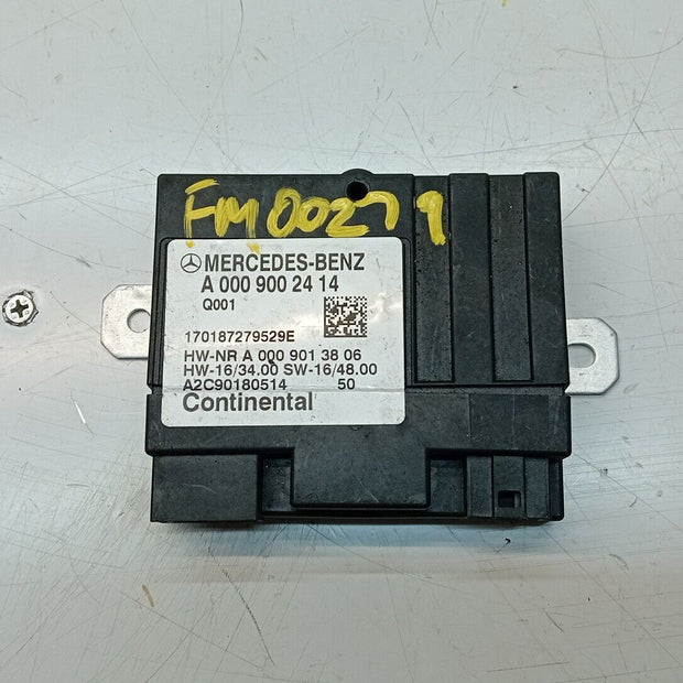 MERCEDES C E GLC W205 W213 W253 FUEL PUMP CONTROL MODULE A0009002414 FM00279