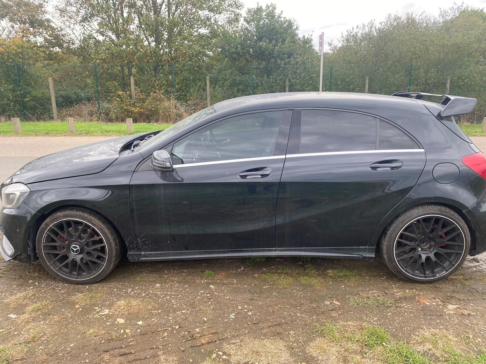 MERCEDES BENZ A-CLASS W176 AMG - BREAKING / FRONT & REAR BUMPER  AND WINGS