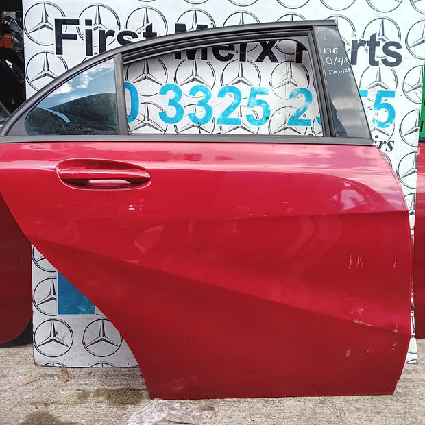 MERCEDES BENZ A-CLASS  W176  DRIVER SIDE REAR DOOR ( OFF SIDE REAR )