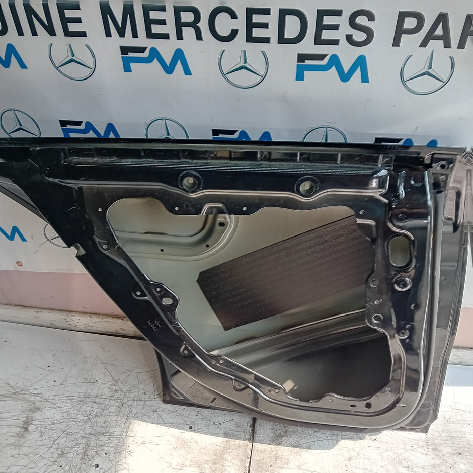 MERCEDES BENZ CLA W118 PASSENGER REAR SIDE DOOR NSR 2019 ON BLACK FMD278