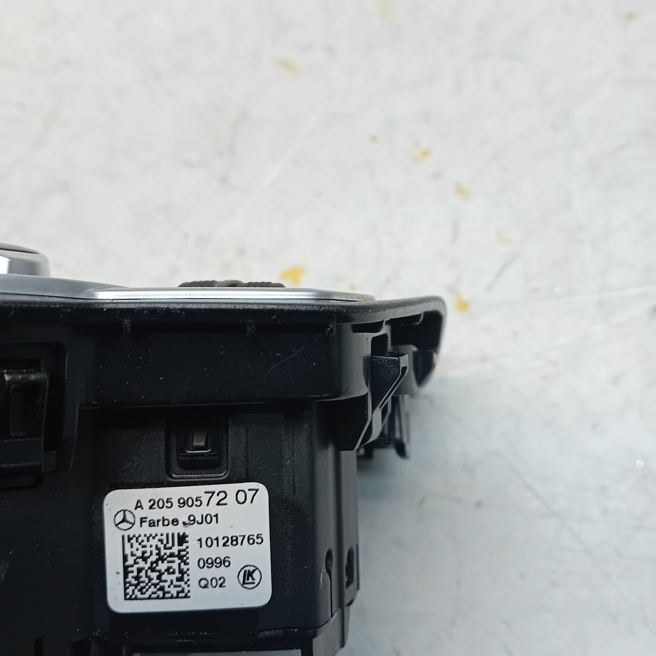 MERCEDES C-CLASS W205 HEADLIGHT CONTROL SWITCH 2014 A2059057207 FM001193