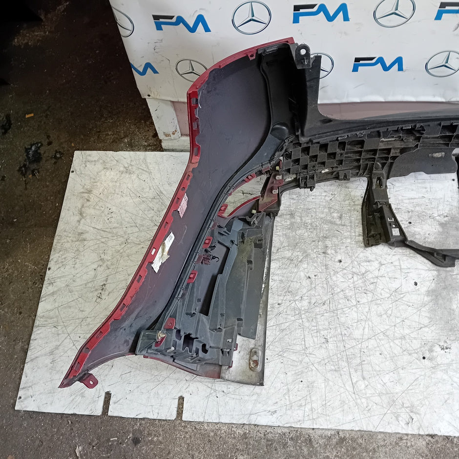 LAND ROVER SPORT REAR BUMPER RED 2013-2018 DK62 17D753AA FMX142