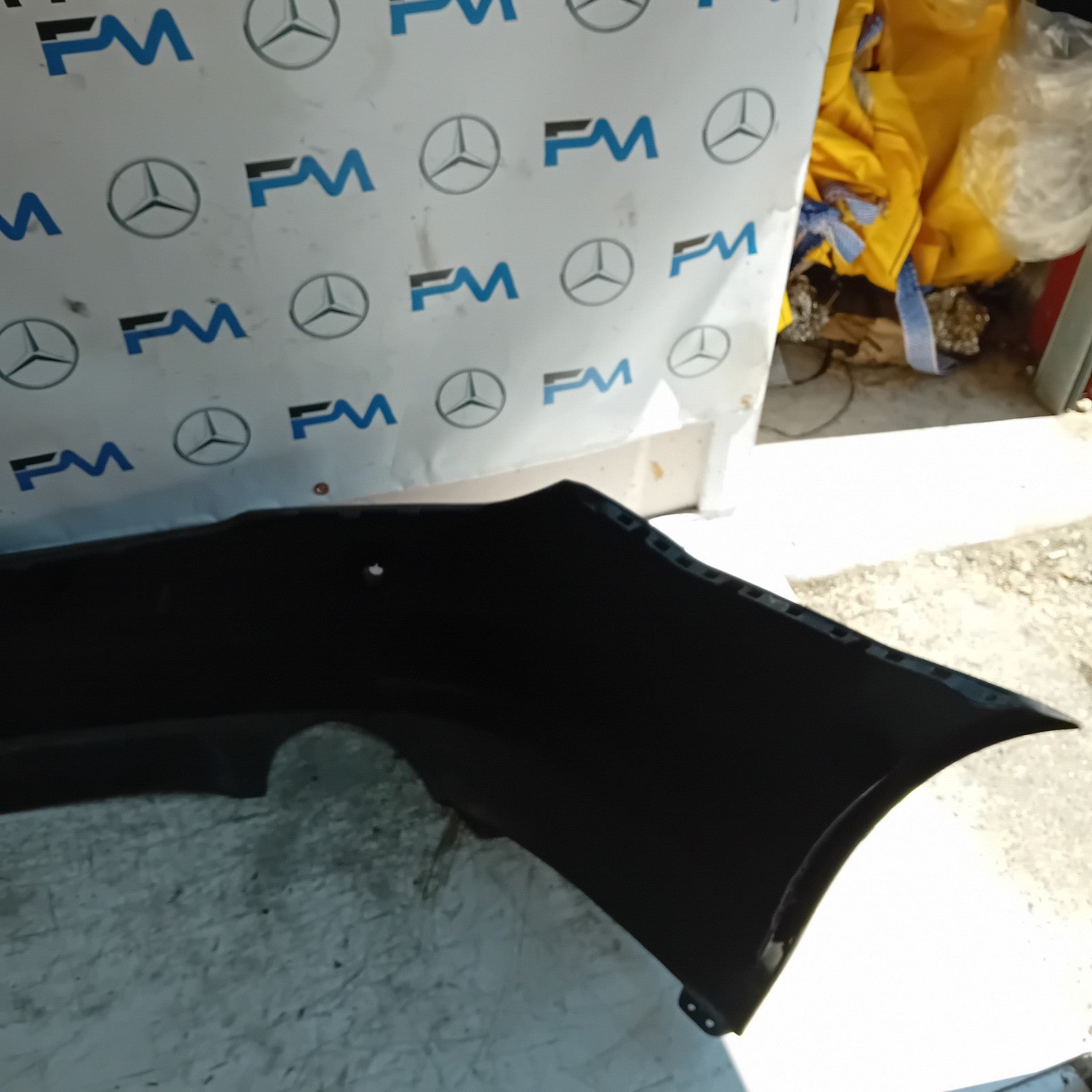 MERCEDES BENZ C-CLASS W204  REAR BUMPER A2048850438 2016 GREY  FMX164