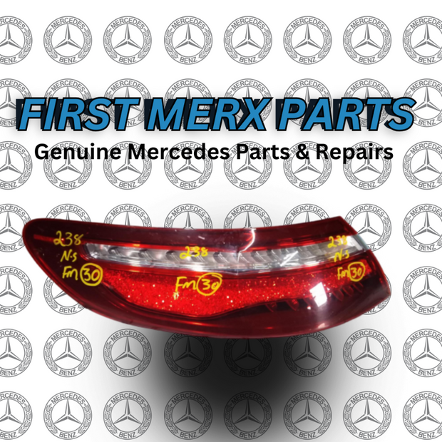 MERCEDES E CLASS W238 COUPE PASSENGER SIDE REAR LIGHT A2389062001 FM30