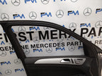 MERCEDES BENZ GLS W166 PASSENGER FRONT DOOR NSF GREY 2013-19 COMPLETE FMD317