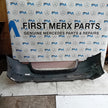 MERCEDES BENZ  A-CLASS W177 REAR BUMPER A1778804801 2018 BLACK FMX6