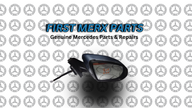 MERCEDES W205 DRIVER SIDE MIRROR A2058105002 PUDDLE LIGHT