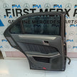 MERCEDES BENZ E-CLASS  W212 PASSENGER SIDE REAR DOOR ( NEAR SIDE REAR ) FM06
