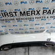 MERCEDES C-CLASS W205 SLN REAR BUMPER 2014 ON WHITE COMPLETE A2058850138 FMX37