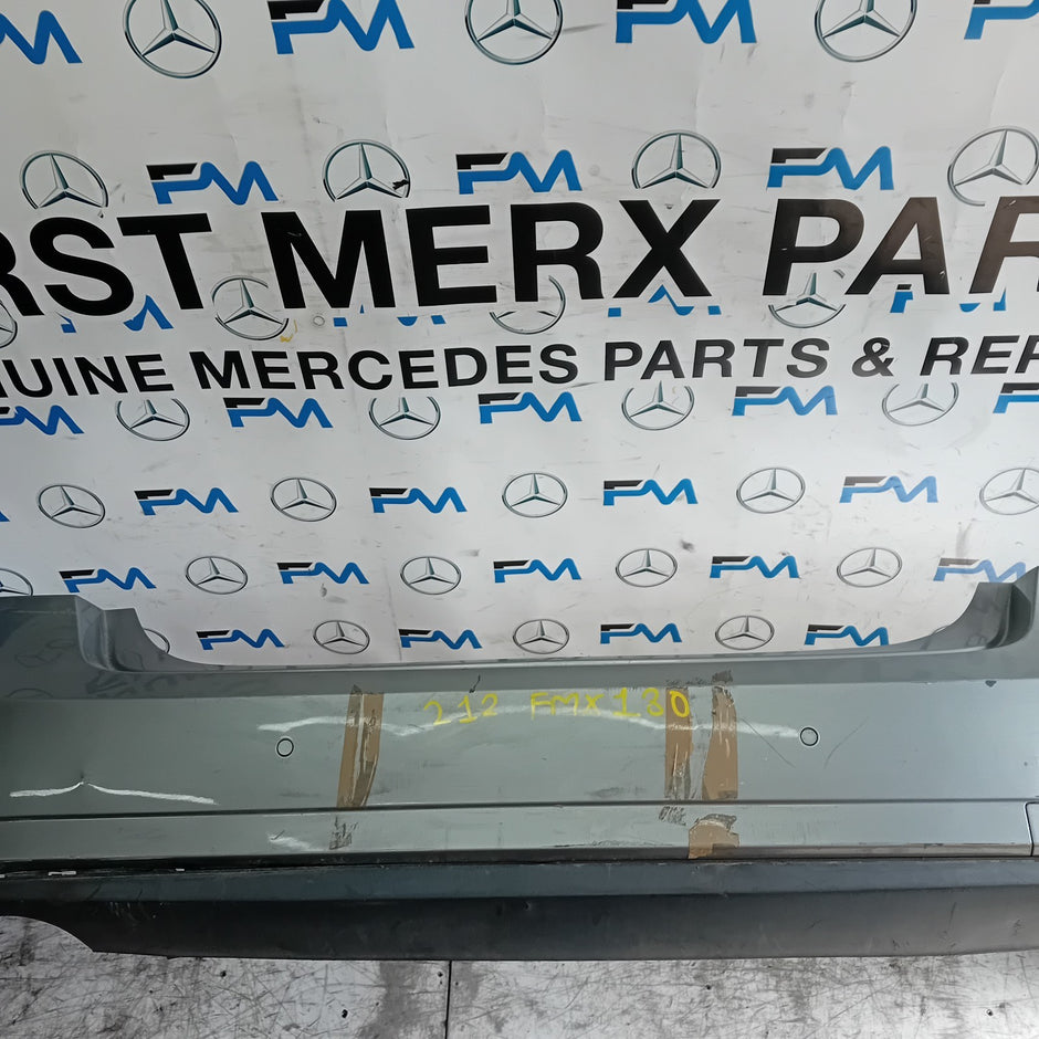 MERCEDES BENZ E-CLASS W212 REAR BUMPER GREY 2014 A2128855125 FMX130