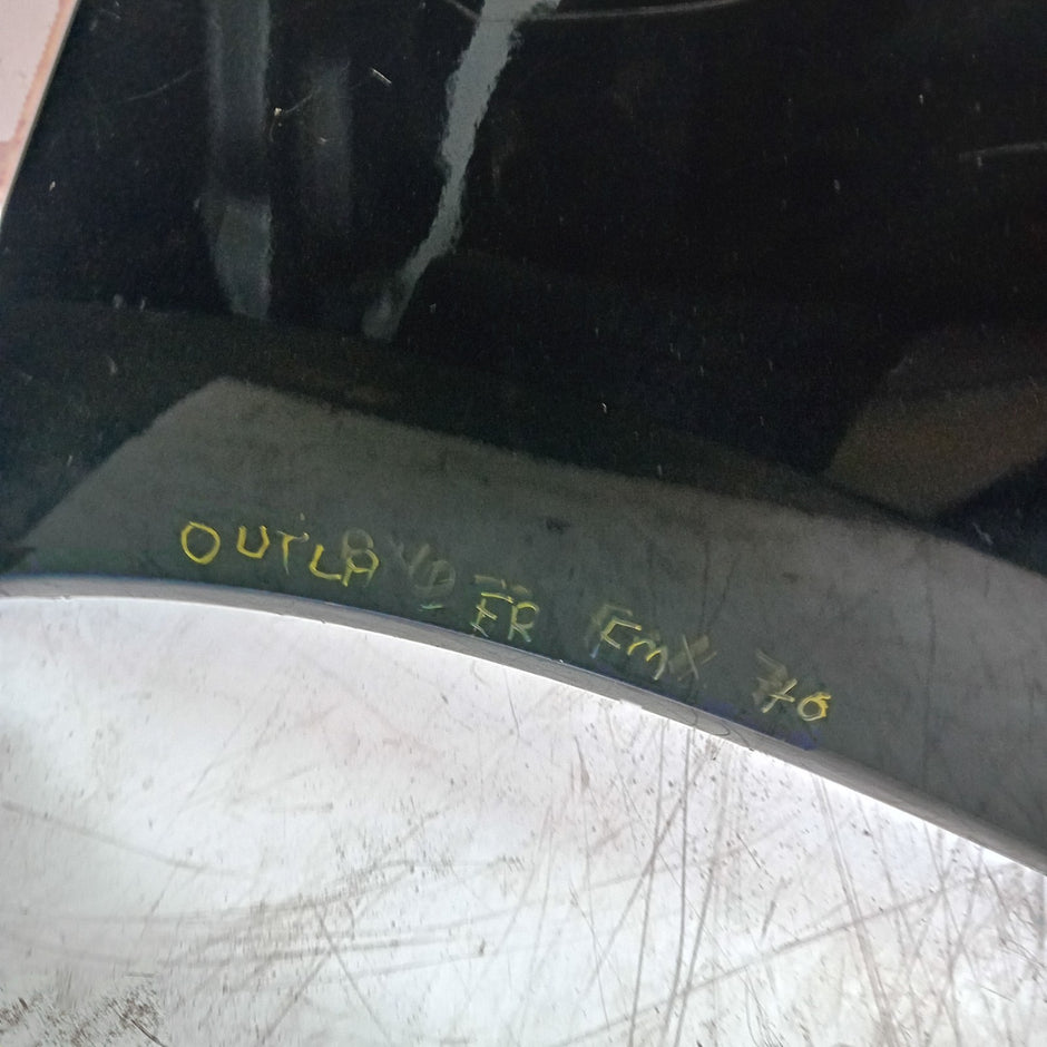 MITSUBISHI OUTLANDER MK3 REAR BUMPER 2013 BLACK COMPLETE  FMX70