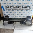 MERCEDES BENZ  GLE W166 SALOON REAR BUMPER BLACK 2016 A1668853024 FMX83