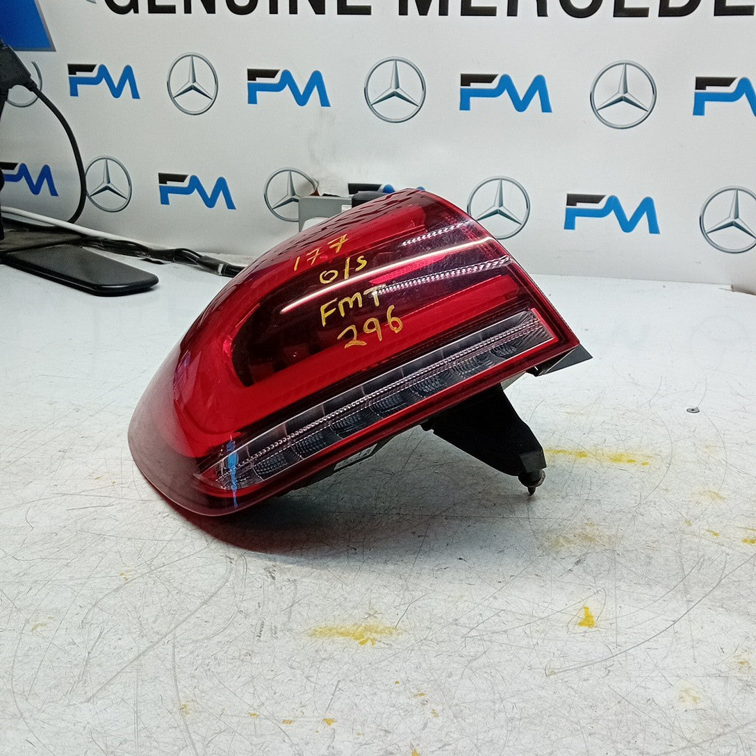 MERCEDES A-CLASS W177 PASSENGER LEFT REAR TAIL LIGHT A1779068302 2020 FMT296