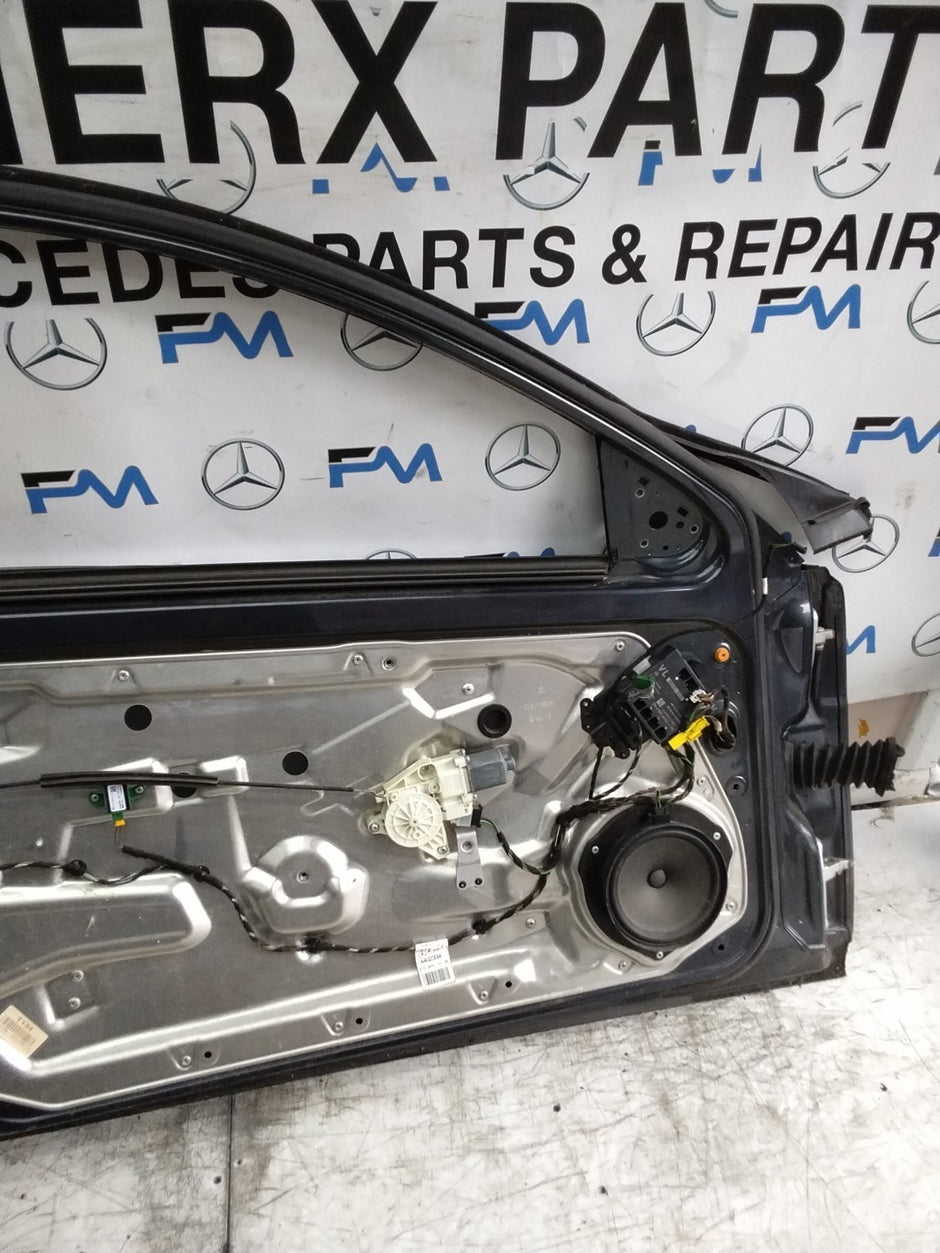 MERCEDES C-CLASS W204  PASSENGER FRONT DOOR NSF SILVER 2008-2014 FMD304
