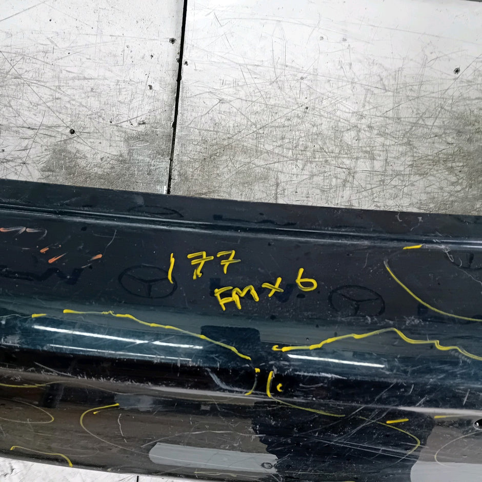 MERCEDES BENZ  A-CLASS W177 REAR BUMPER A1778804801 2018 BLACK FMX6